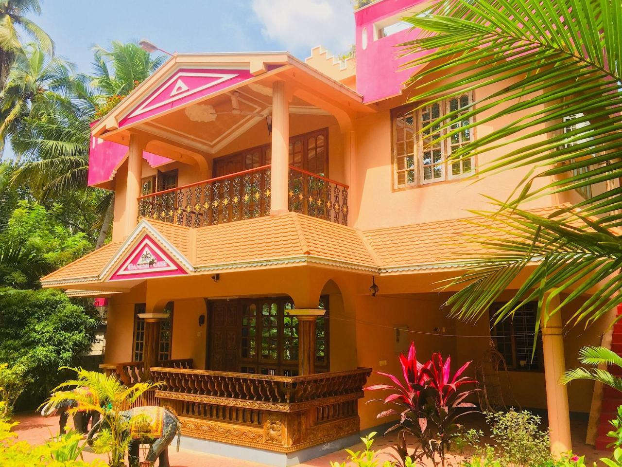 Ganesh House Homestay โกวาลัม ภายนอก รูปภาพ
